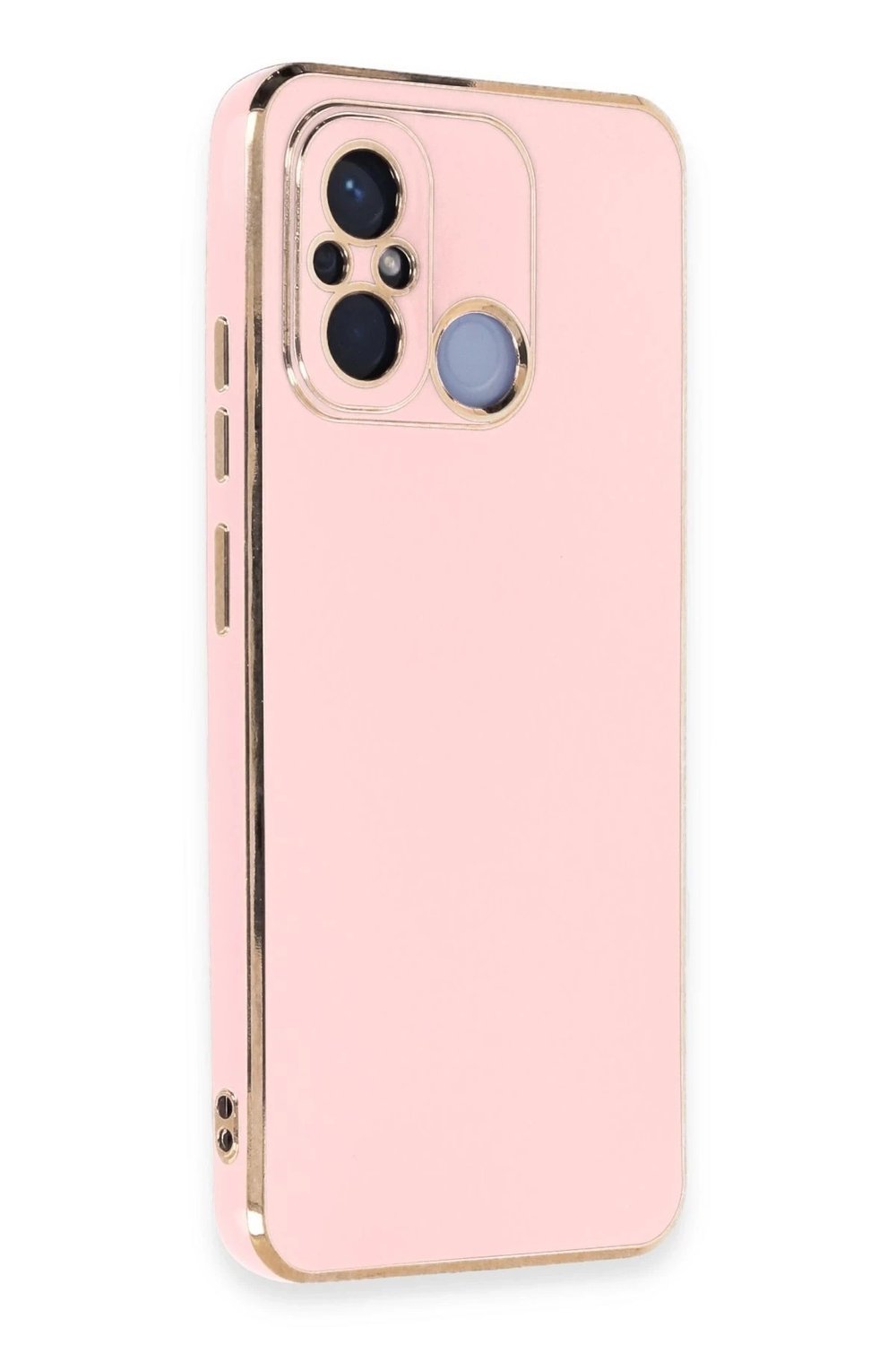 Mey İthalat®   Redmi 12C Kılıf Volet Silikon - Pembe