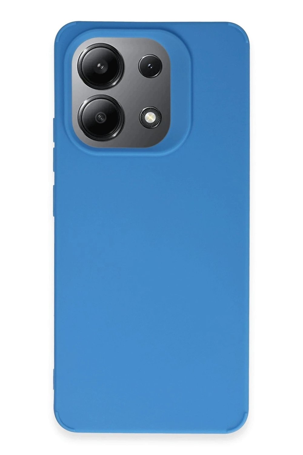 Mey İthalat®   Redmi 13 4G Kılıf First Silikon - Mavi