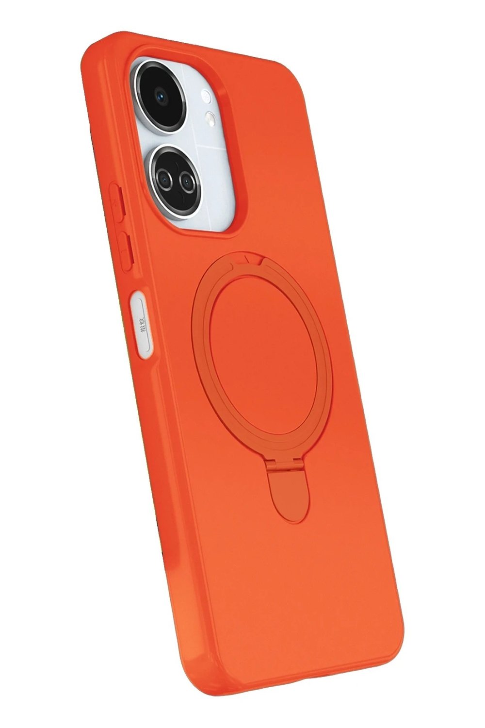 Mey İthalat®   Redmi 13C Regal Magsafe Standlı Kapak - Turuncu