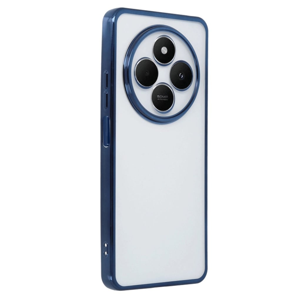 Mey İthalat®   Redmi 14C Kılıf  Lensli Silikon - Lacivert