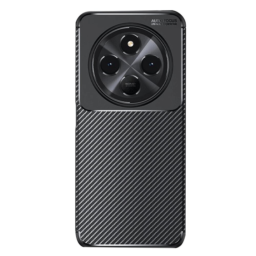 Mey İthalat®   Redmi 14C Kılıf Auto Focus Karbon Kapak - Siyah