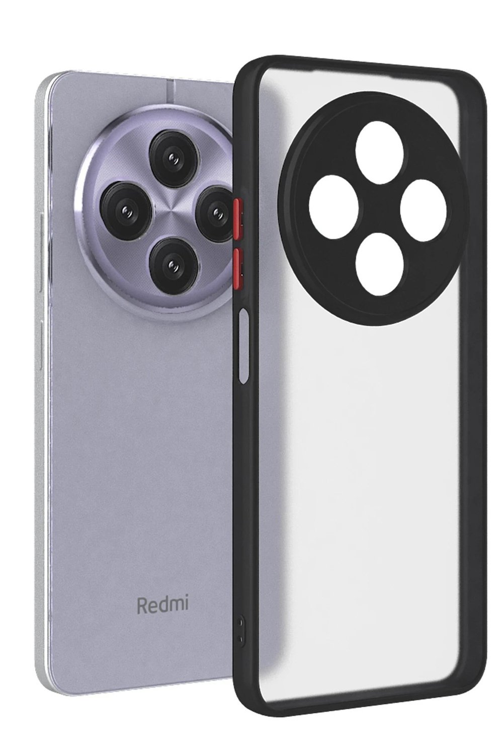Mey İthalat®   Redmi 14C Kılıf Montreal Silikon Kapak - Siyah
