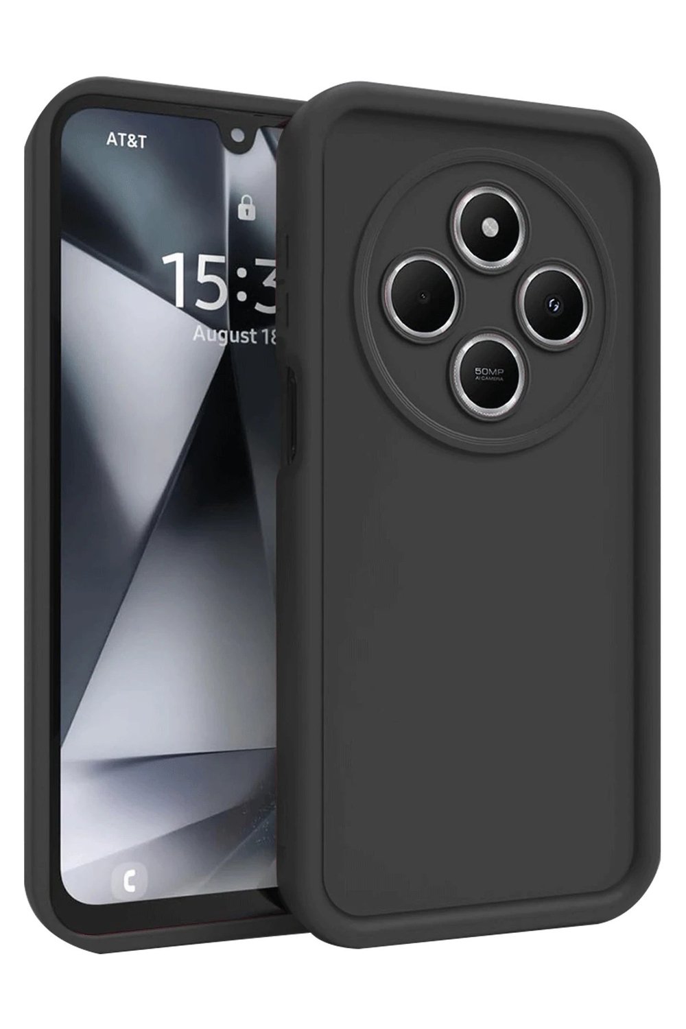 Mey İthalat®   Redmi 14C Kılıf Viera Silikon - Siyah