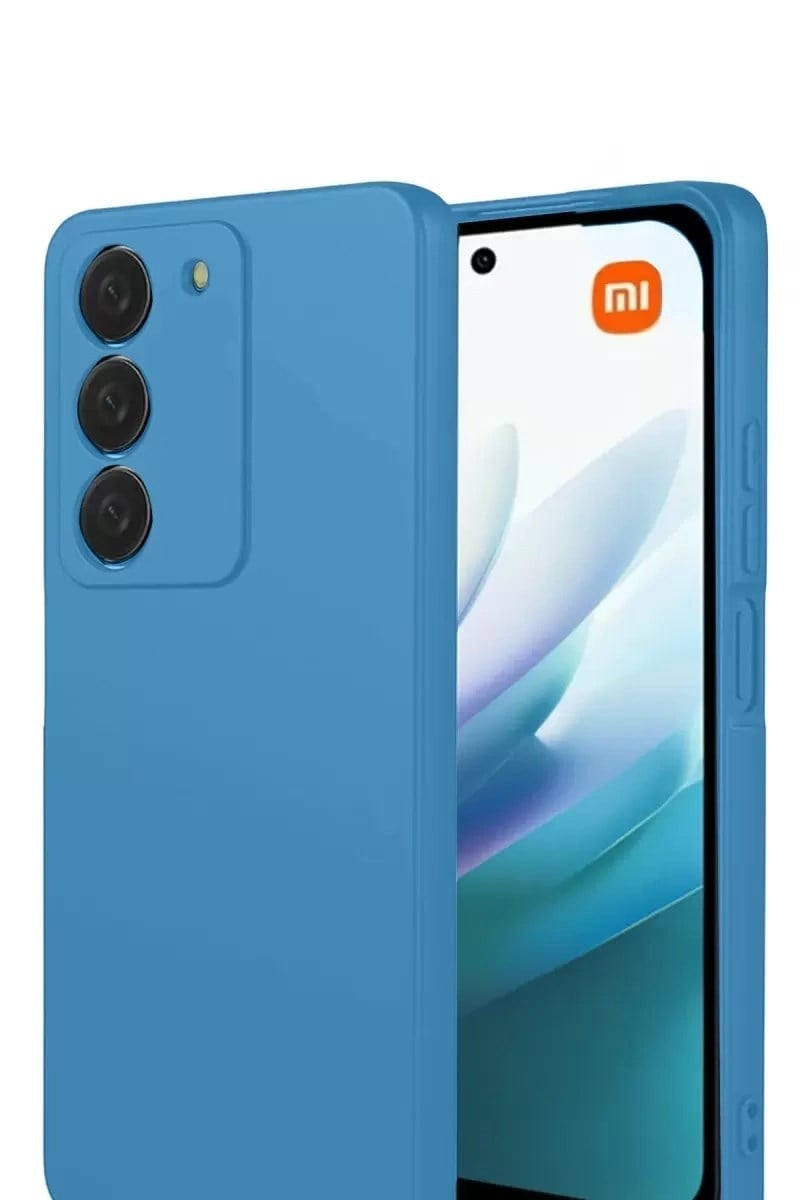 Mey İthalat®   Redmi 15 4G First Silikon - Mavi