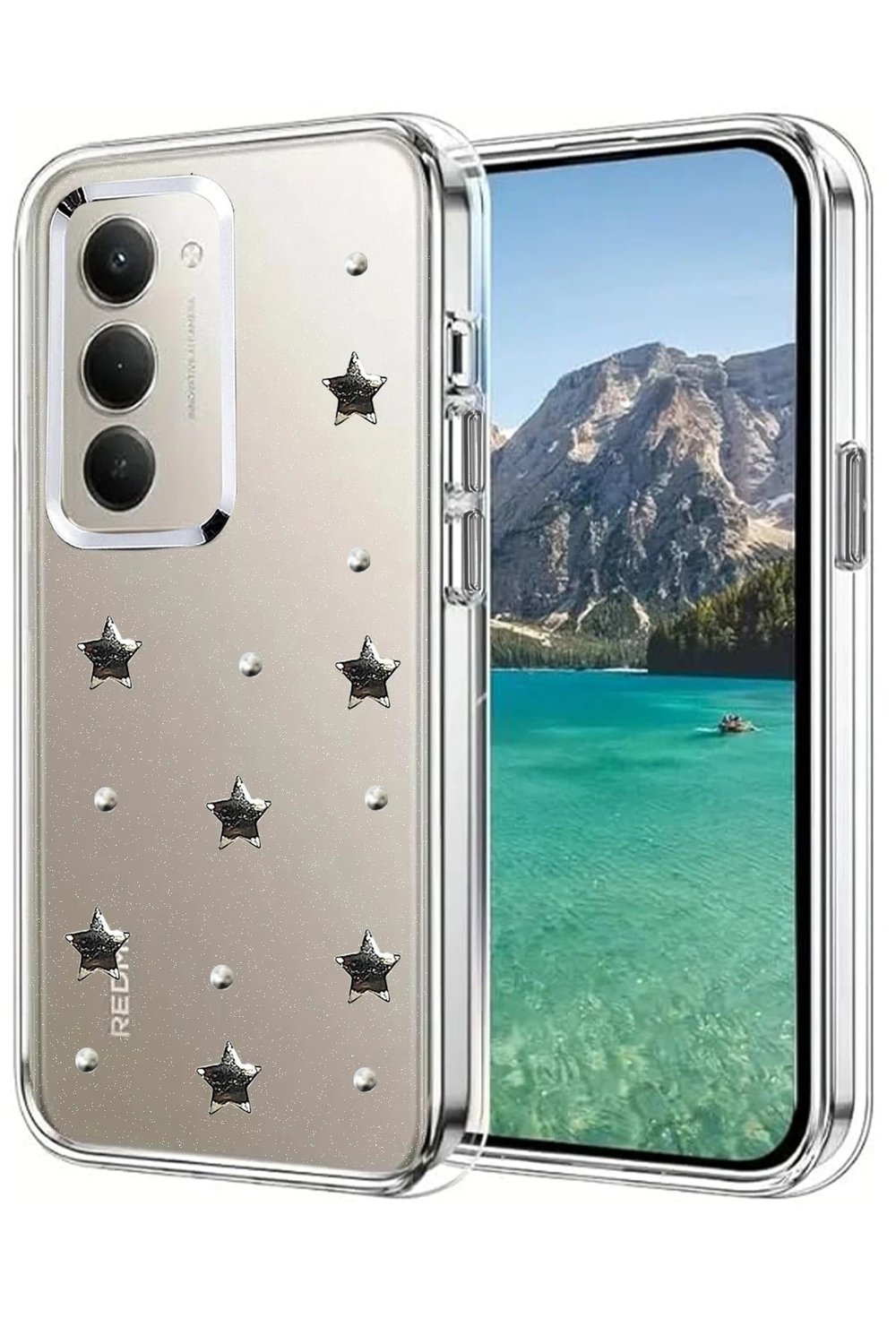 Mey İthalat®   Redmi 15 4G Fiyonk Desenli Kapak - Desen 7