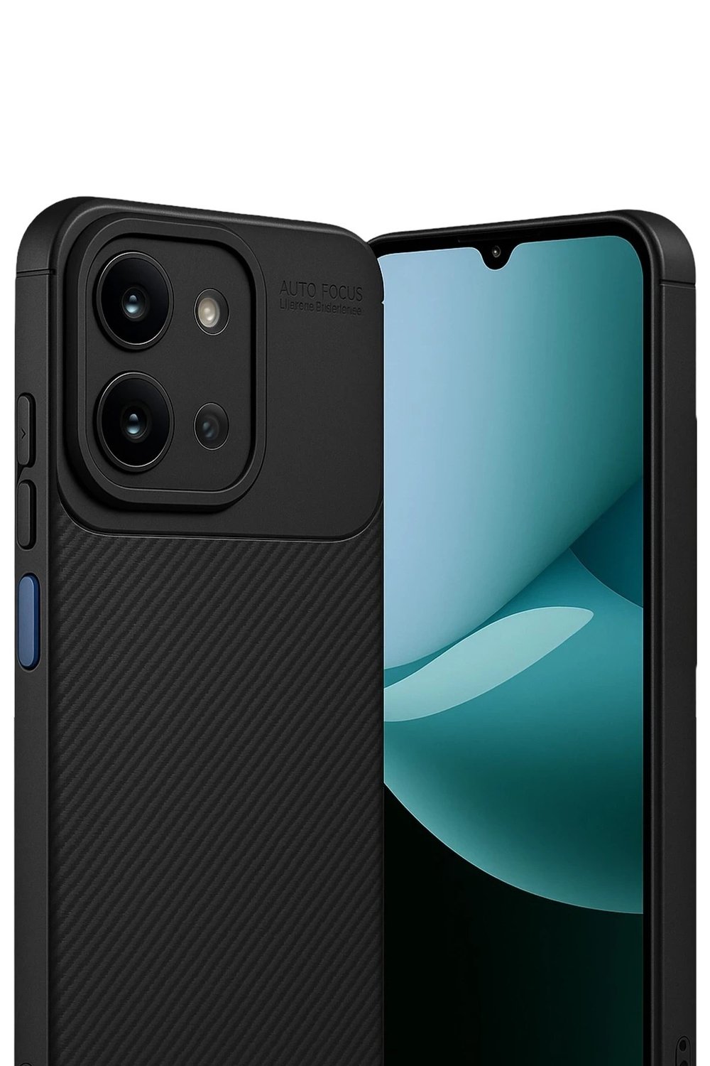 Mey İthalat®   Redmi 15C 4G Auto Focus Karbon Kapak - Siyah