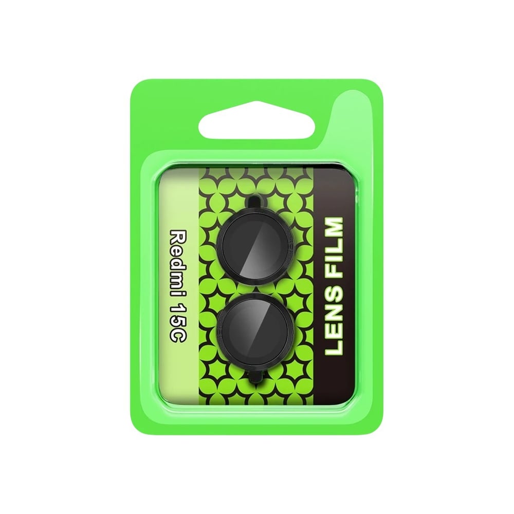 Mey İthalat®   Redmi 15C 4G Raze Metal Kamera Lens - Siyah