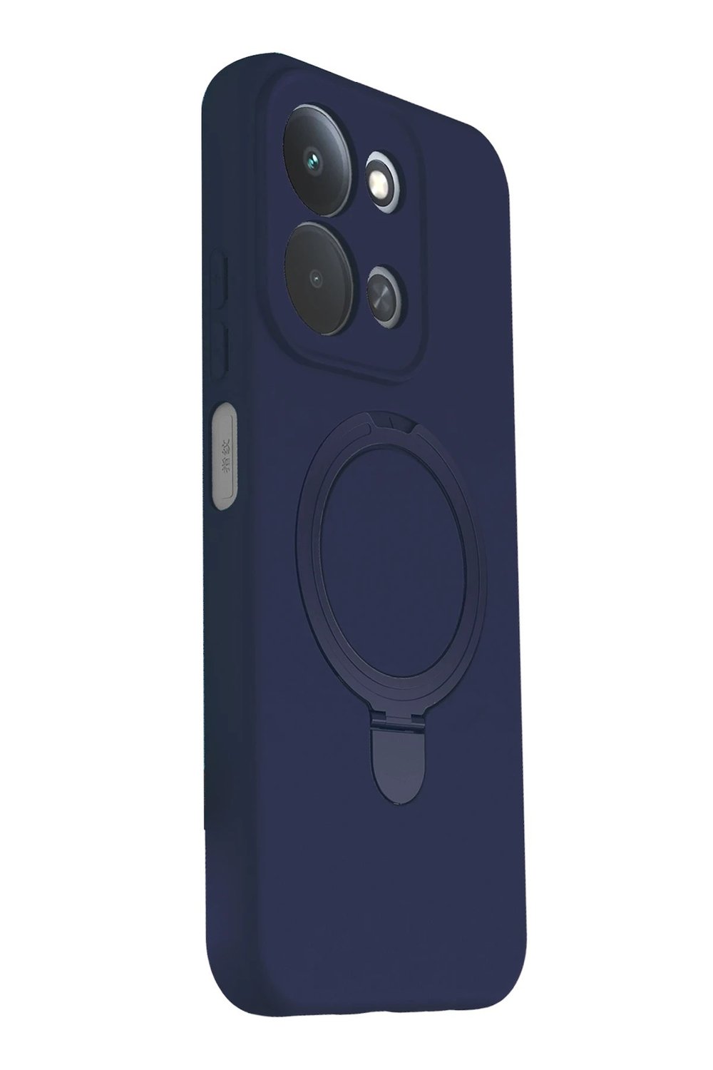 Mey İthalat®   Redmi 15C 4G Regal Magsafe Standlı Kapak - Lacivert