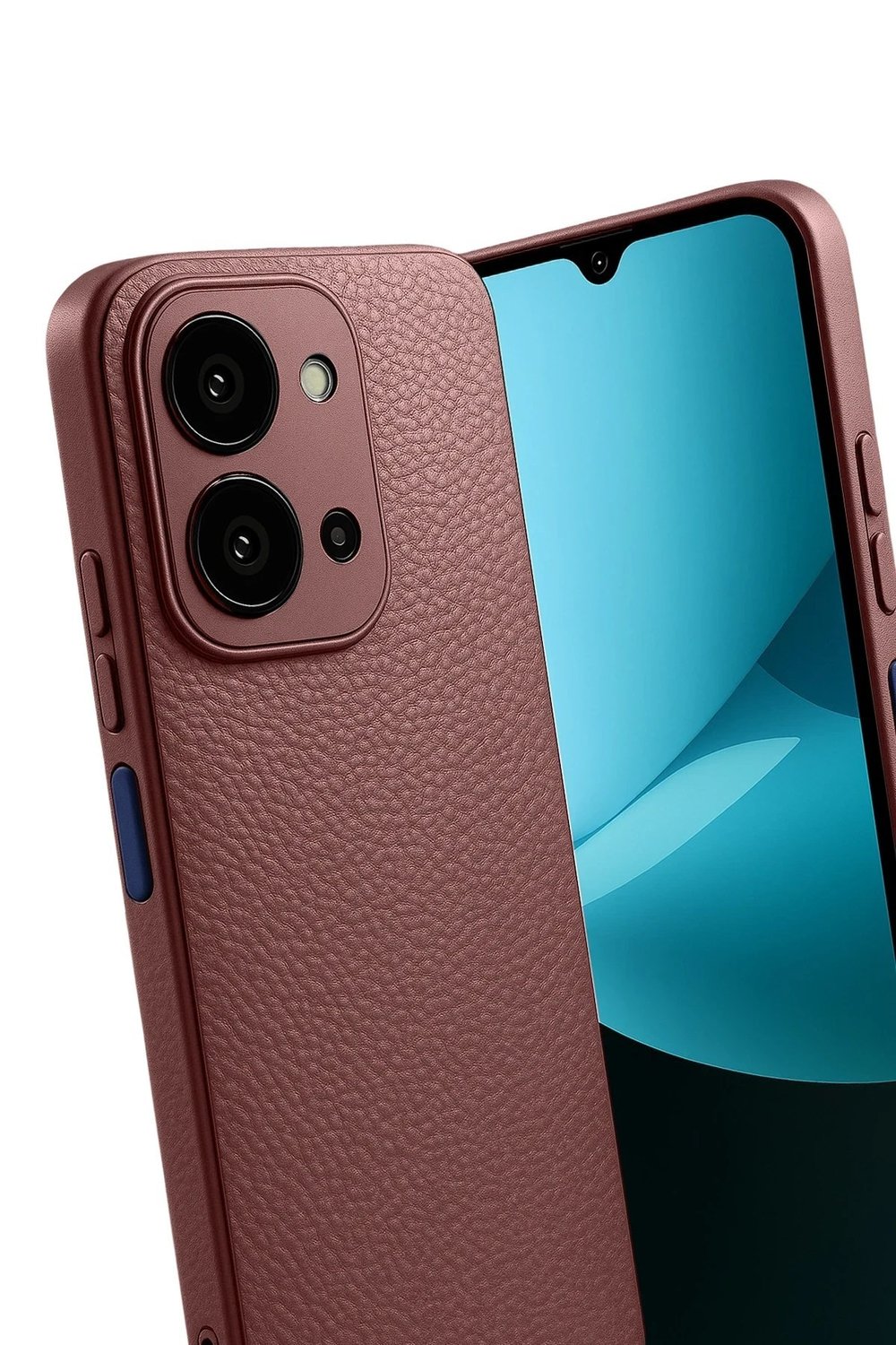 Mey İthalat®   Redmi 15C 4G Thermax Silikon Kılıf - Bordo