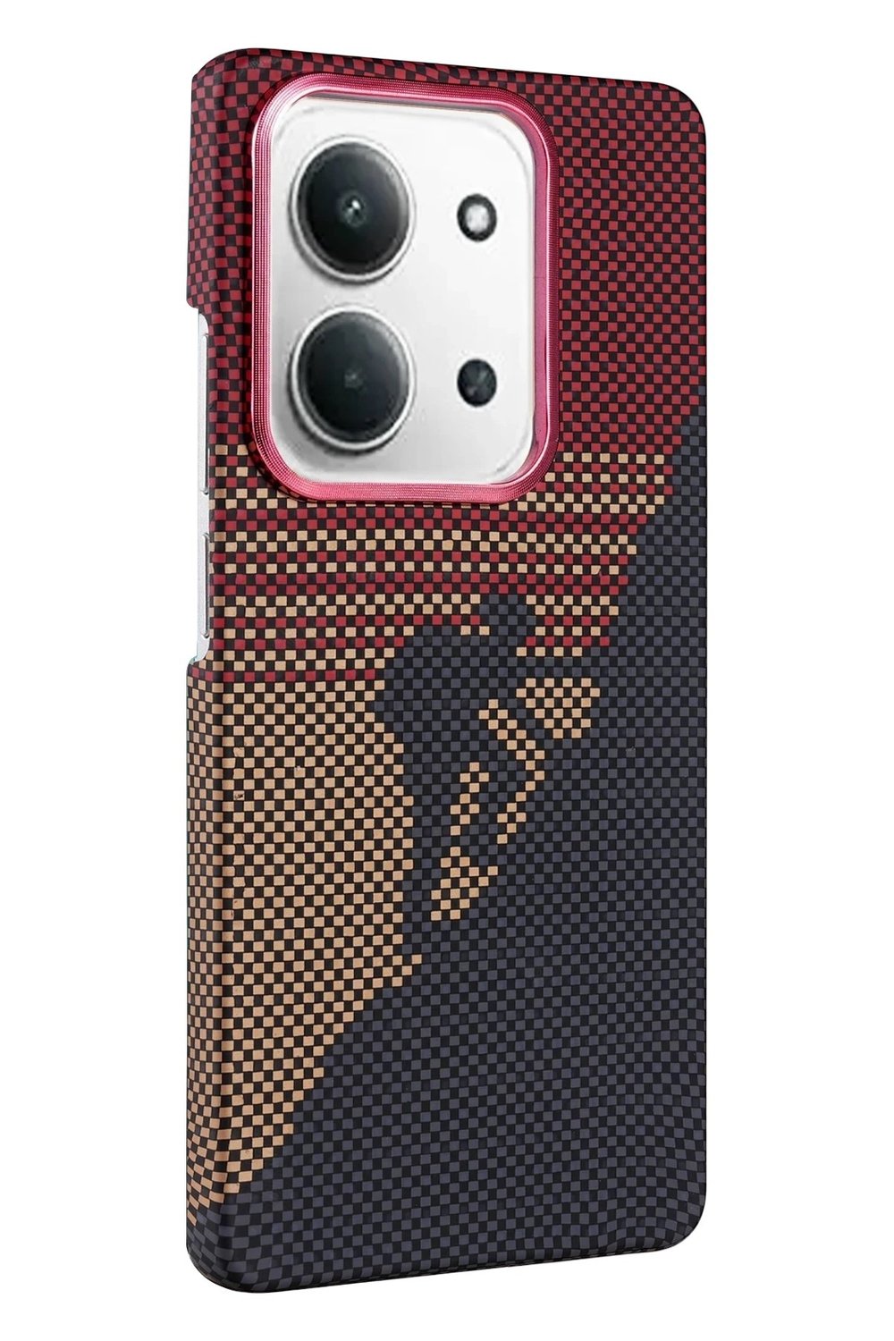 Mey İthalat®   Redmi 15C 4G Vega Magsafe Kapak - Kırmızı