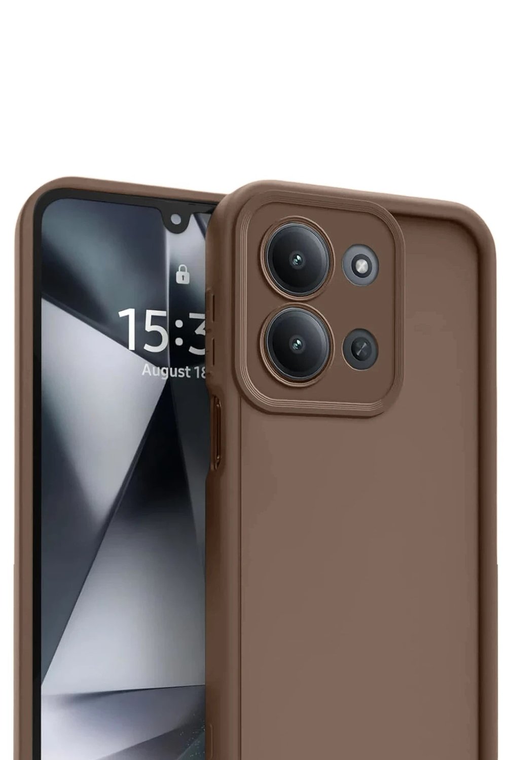 Mey İthalat®   Redmi 15C 4G Viera Silikon - Kahverengi