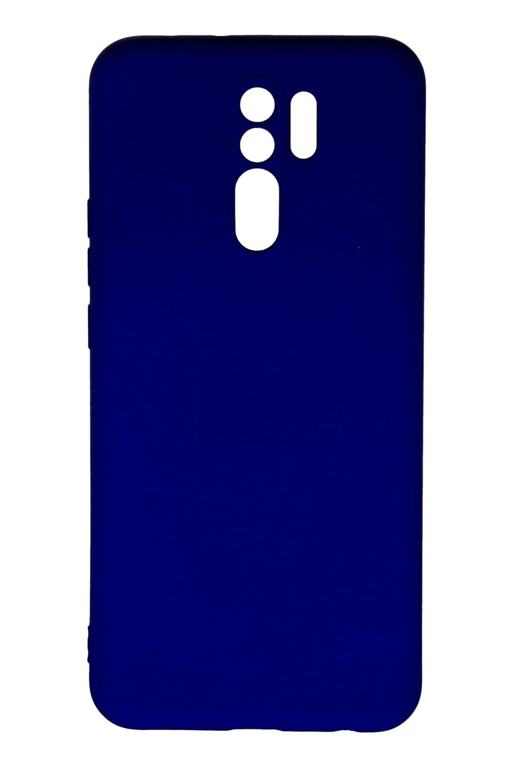 Mey İthalat®   Redmi 9 Kılıf Nano içi Kadife Silikon - Lacivert