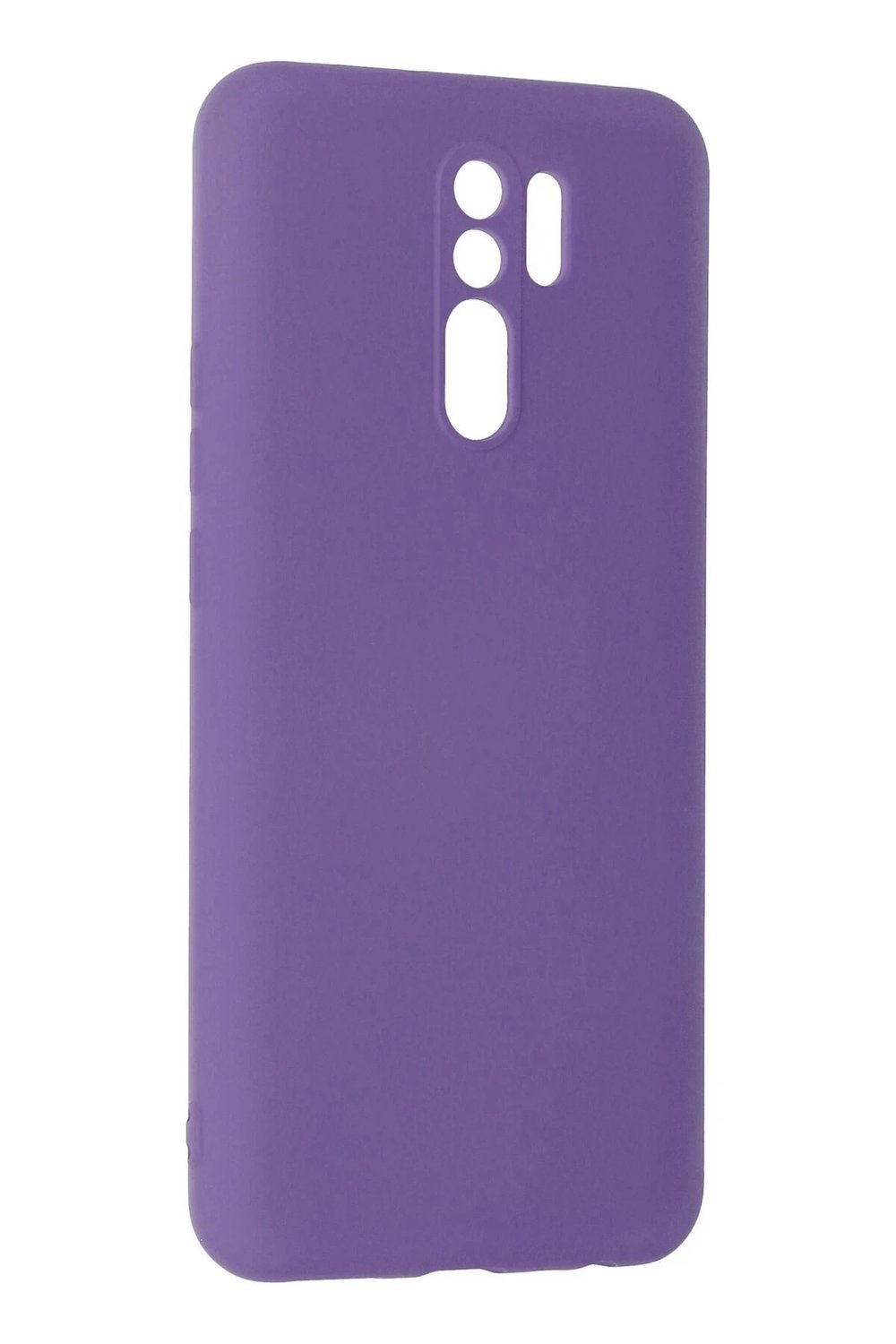 Mey İthalat®   Redmi 9 Kılıf Nano içi Kadife Silikon - Mor