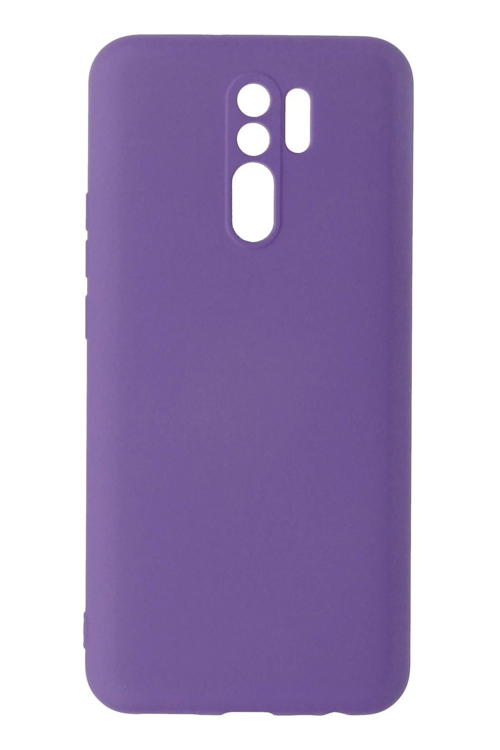 Mey İthalat®   Redmi 9 Kılıf Nano içi Kadife Silikon - Mor