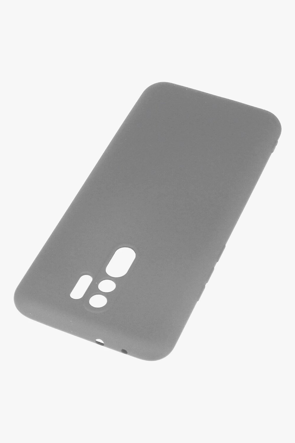 Mey İthalat®   Redmi 9 Kılıf Nano içi Kadife Silikon - Gri