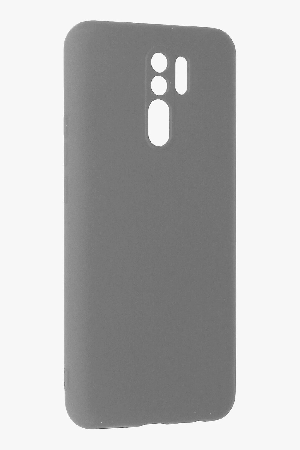Mey İthalat®   Redmi 9 Kılıf Nano içi Kadife Silikon - Gri