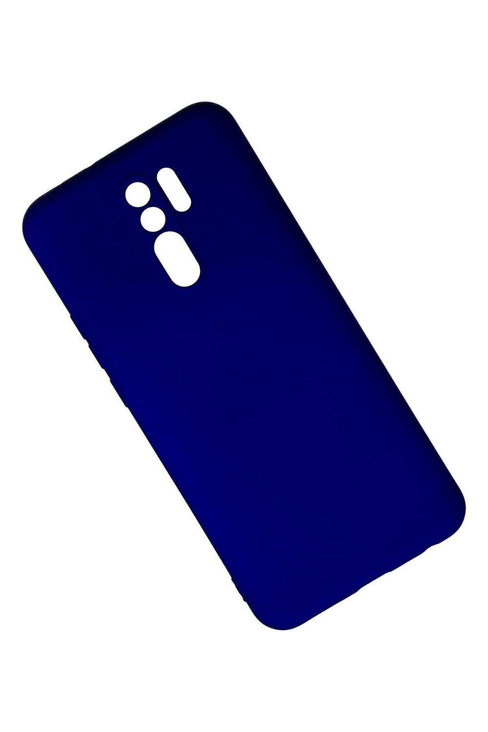 Mey İthalat®   Redmi 9 Kılıf Nano içi Kadife Silikon - Lacivert