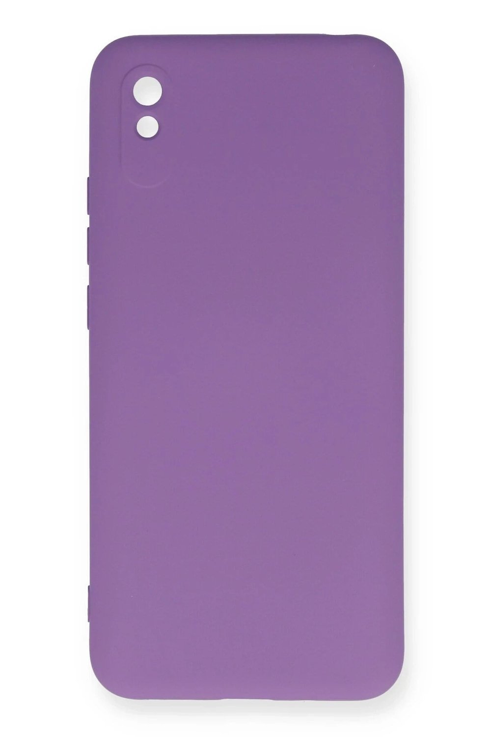 Mey İthalat®   Redmi 9A Kılıf Nano içi Kadife Silikon - Mor