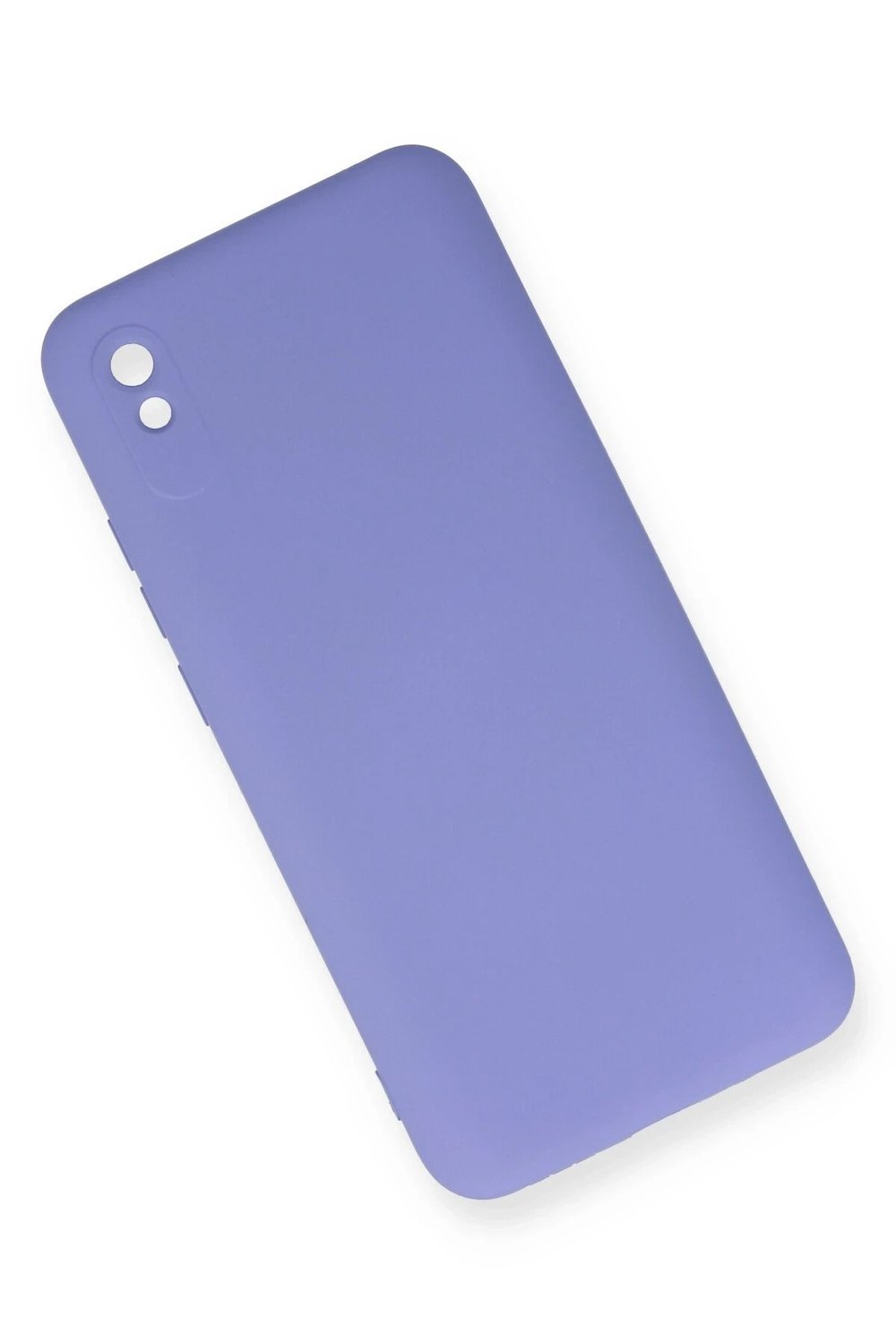 Mey İthalat®   Redmi 9A Kılıf Nano içi Kadife Silikon - Lila