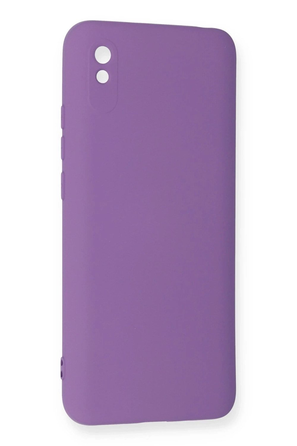 Mey İthalat®   Redmi 9A Kılıf Nano içi Kadife Silikon - Mor