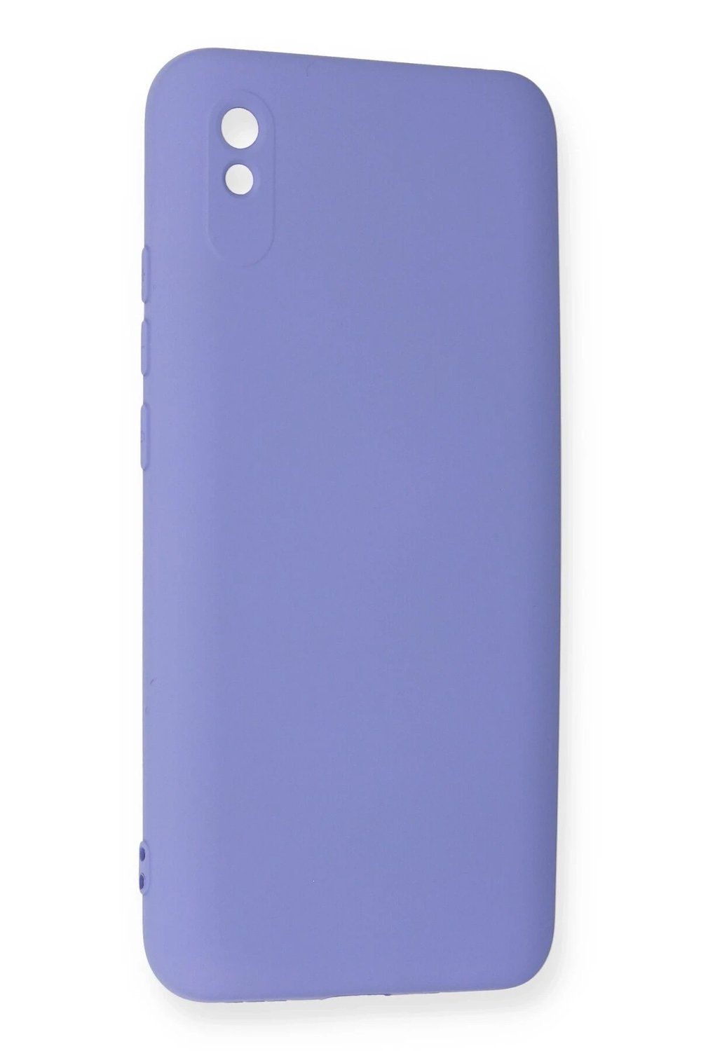 Mey İthalat®   Redmi 9A Kılıf Nano içi Kadife Silikon - Lila