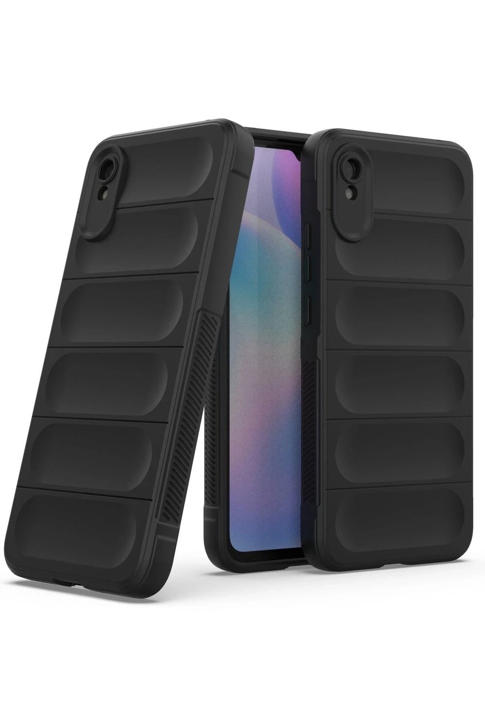 Mey İthalat®   Redmi 9A Kılıf Optimum Silikon - Siyah