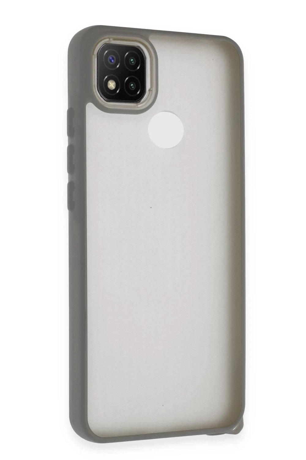 Mey İthalat®   Redmi 9C Kılıf Elegant Kapak - Titan Gri
