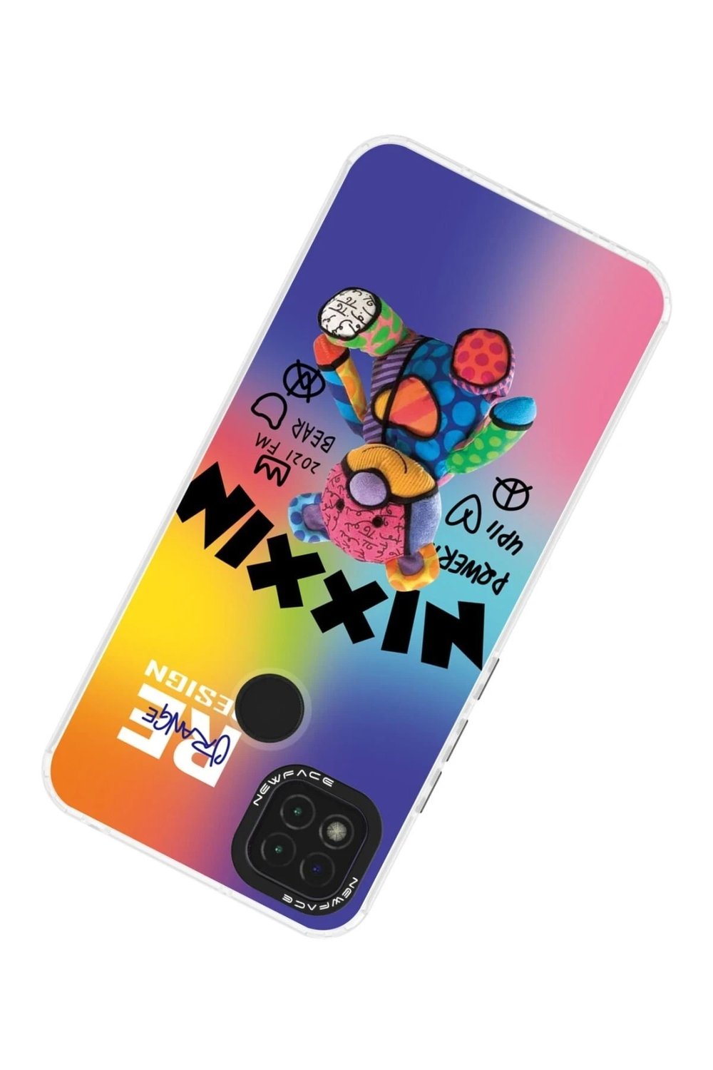 Mey İthalat®   Redmi 9C Kılıf Estoril Desenli Kapak - Estoril - 11