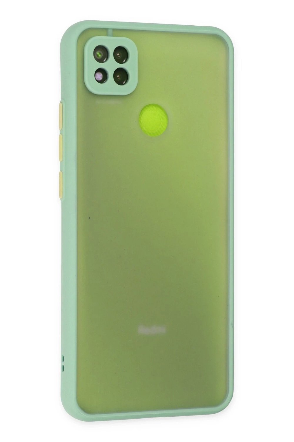 Mey İthalat®   Redmi 9C Kılıf Montreal Silikon Kapak - Turkuaz