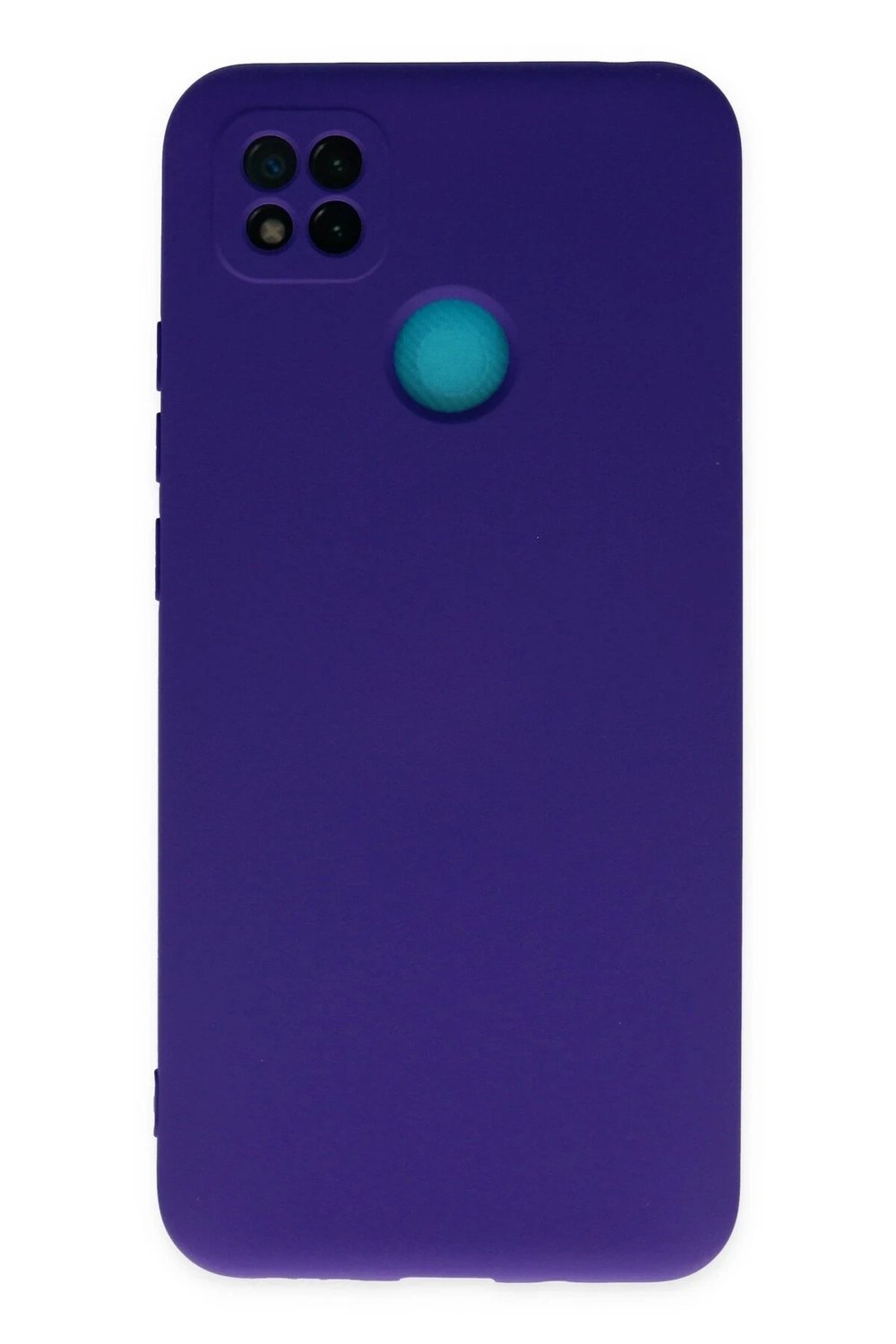 Mey İthalat®   Redmi 9C Kılıf Nano içi Kadife Silikon - Mor