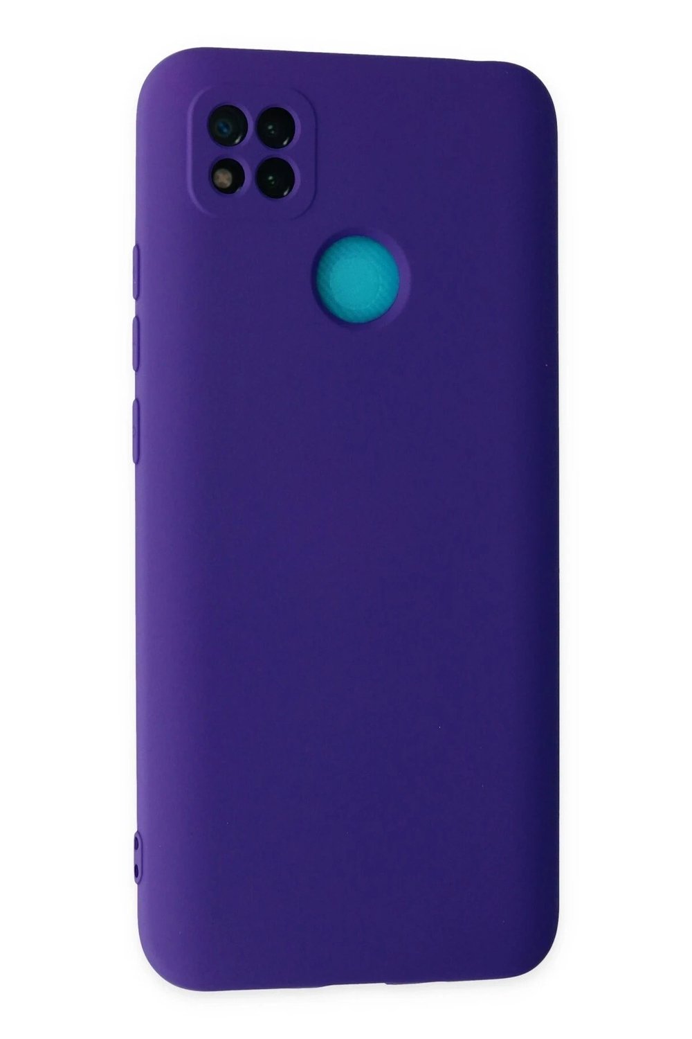 Mey İthalat®   Redmi 9C Kılıf Nano içi Kadife Silikon - Mor