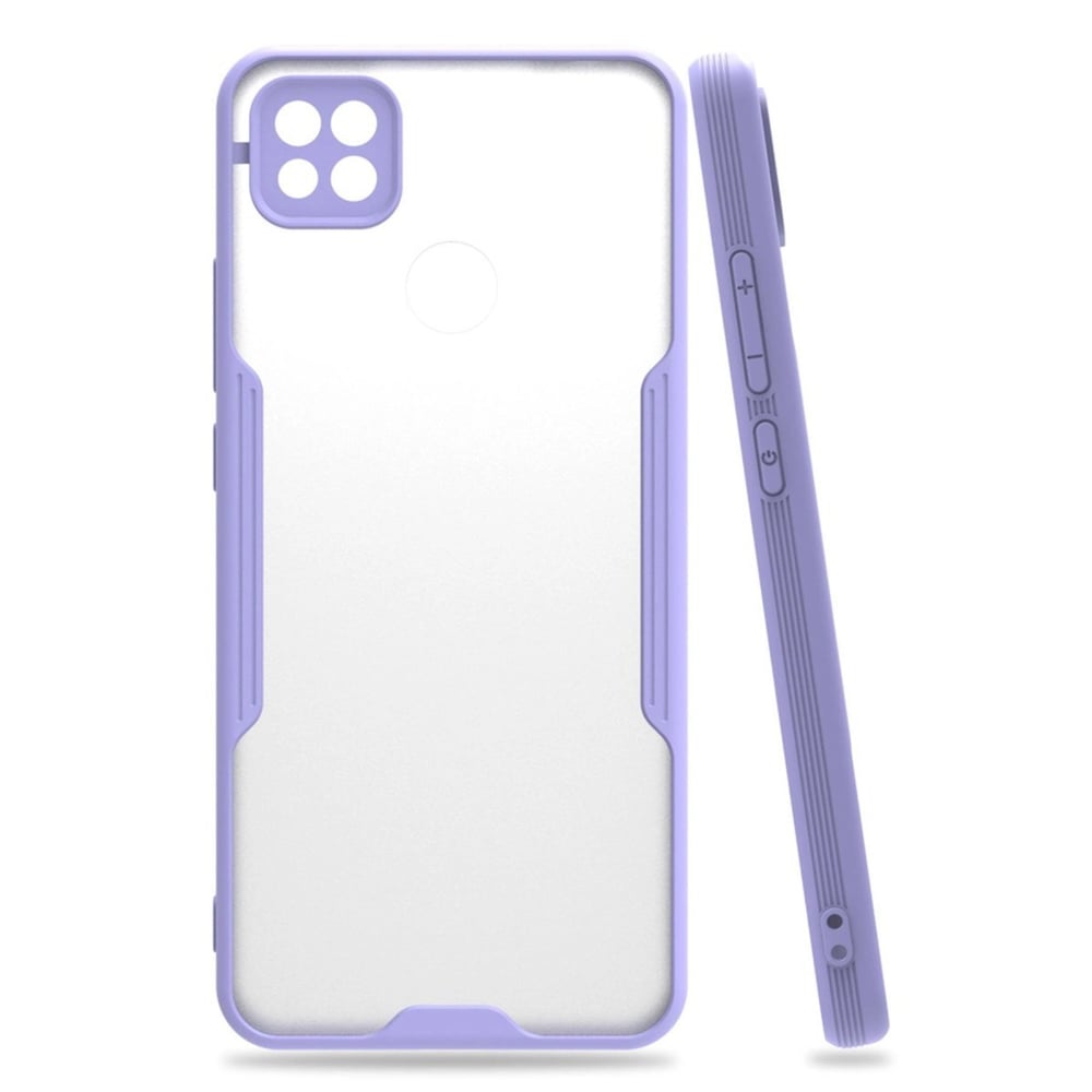 Mey İthalat®   Redmi 9C Kılıf Platin Silikon - Lila