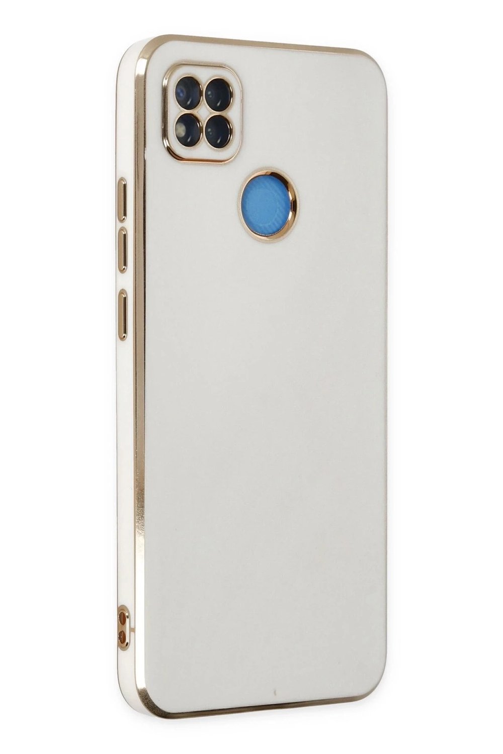 Mey İthalat®   Redmi 9C Kılıf Volet Silikon - Beyaz
