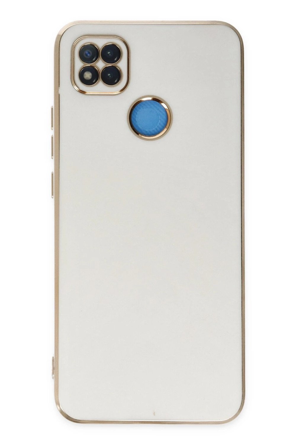 Mey İthalat®   Redmi 9C Kılıf Volet Silikon - Beyaz