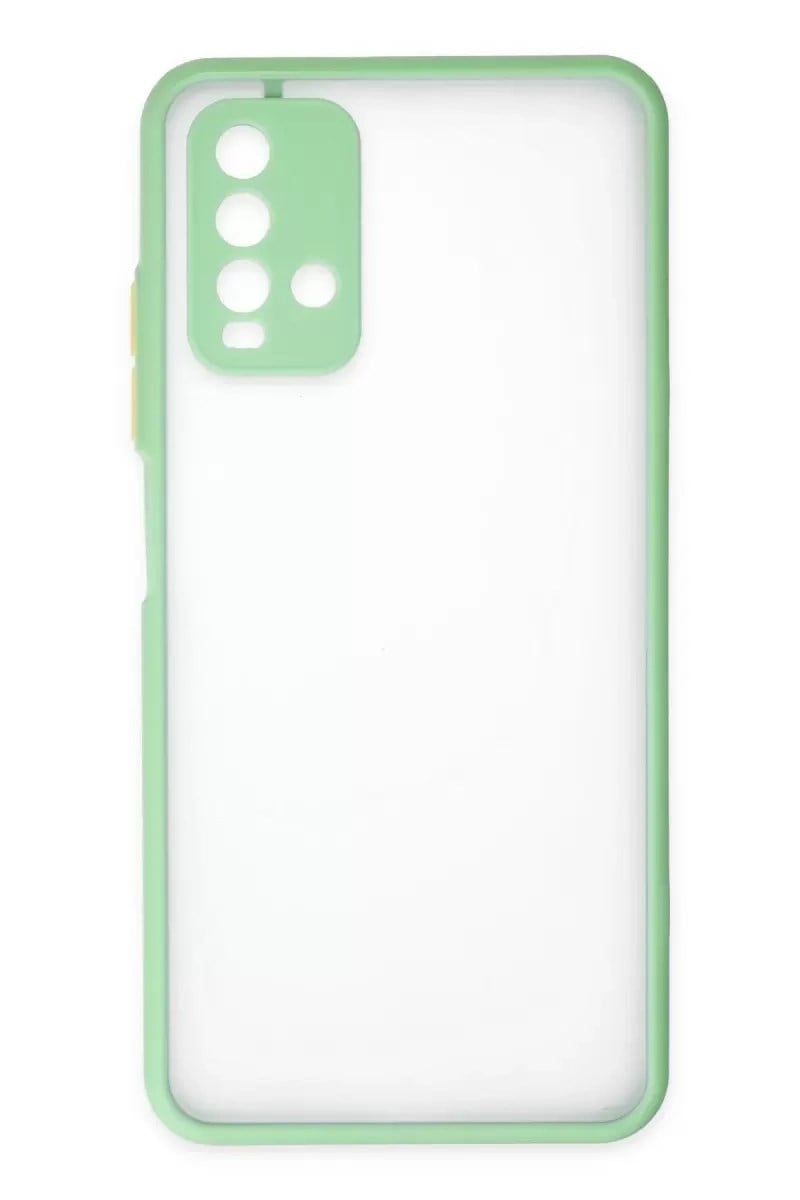 Mey İthalat®   Redmi 9T Kılıf Montreal Silikon Kapak - Turkuaz