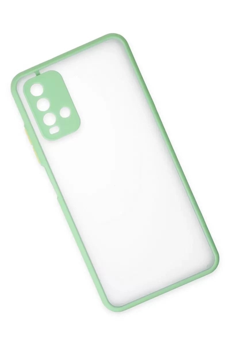 Mey İthalat®   Redmi 9T Kılıf Montreal Silikon Kapak - Turkuaz