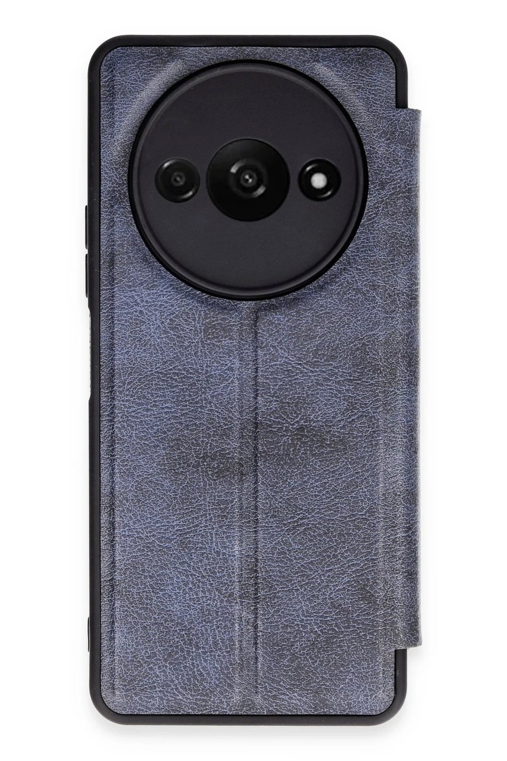 Mey İthalat®   Redmi A3 4G Kılıf Flip Cover - Lacivert
