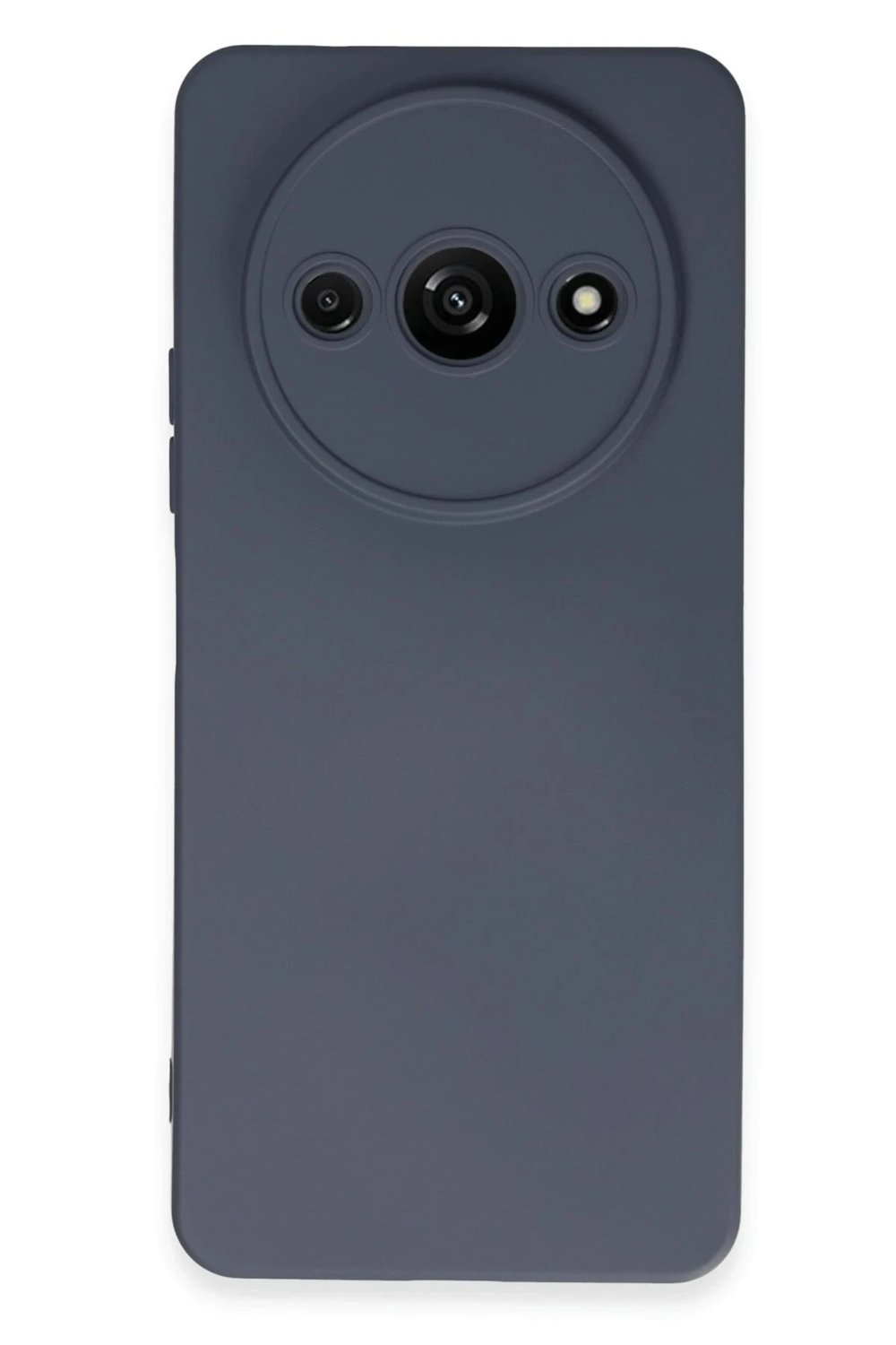 Mey İthalat®   Redmi A3 4G Kılıf Nano içi Kadife Silikon - Gri
