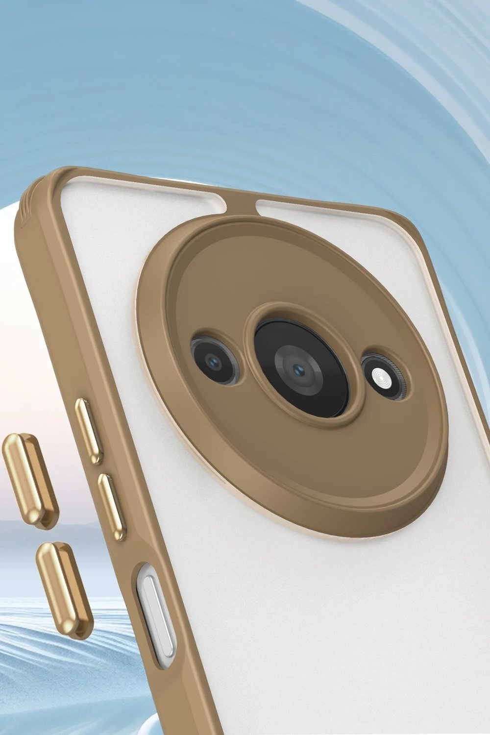Mey İthalat®   Redmi A3 4G Kılıf Penta Silikon Kılıf - Şeffaf