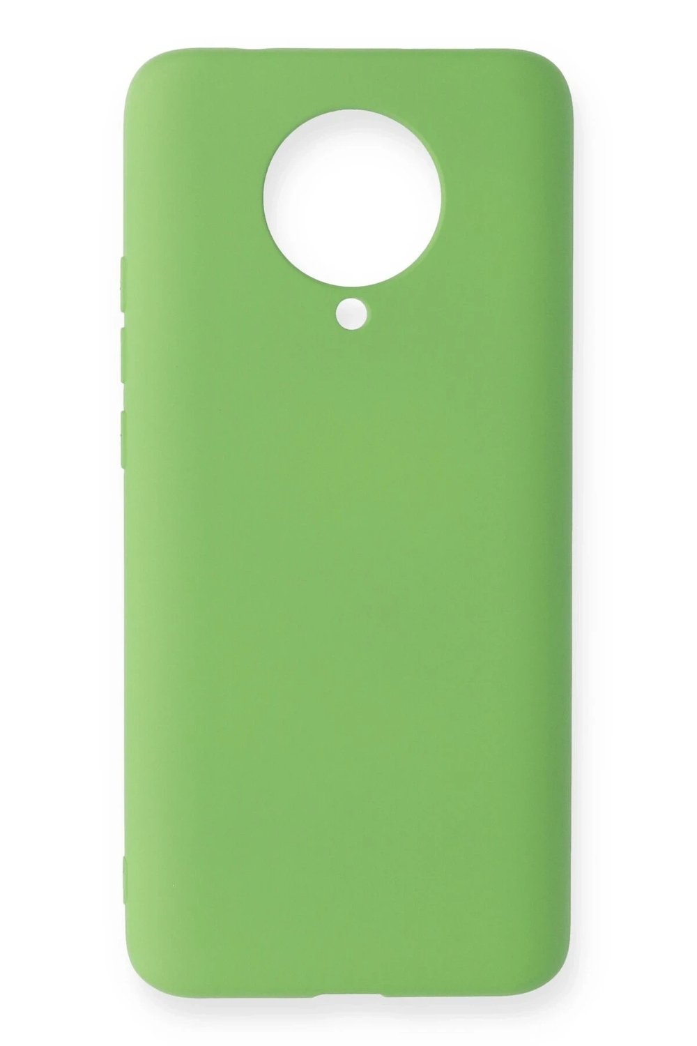 Mey İthalat®   Redmi K30 Pro Kılıf Nano içi Kadife Silikon - Yeşil