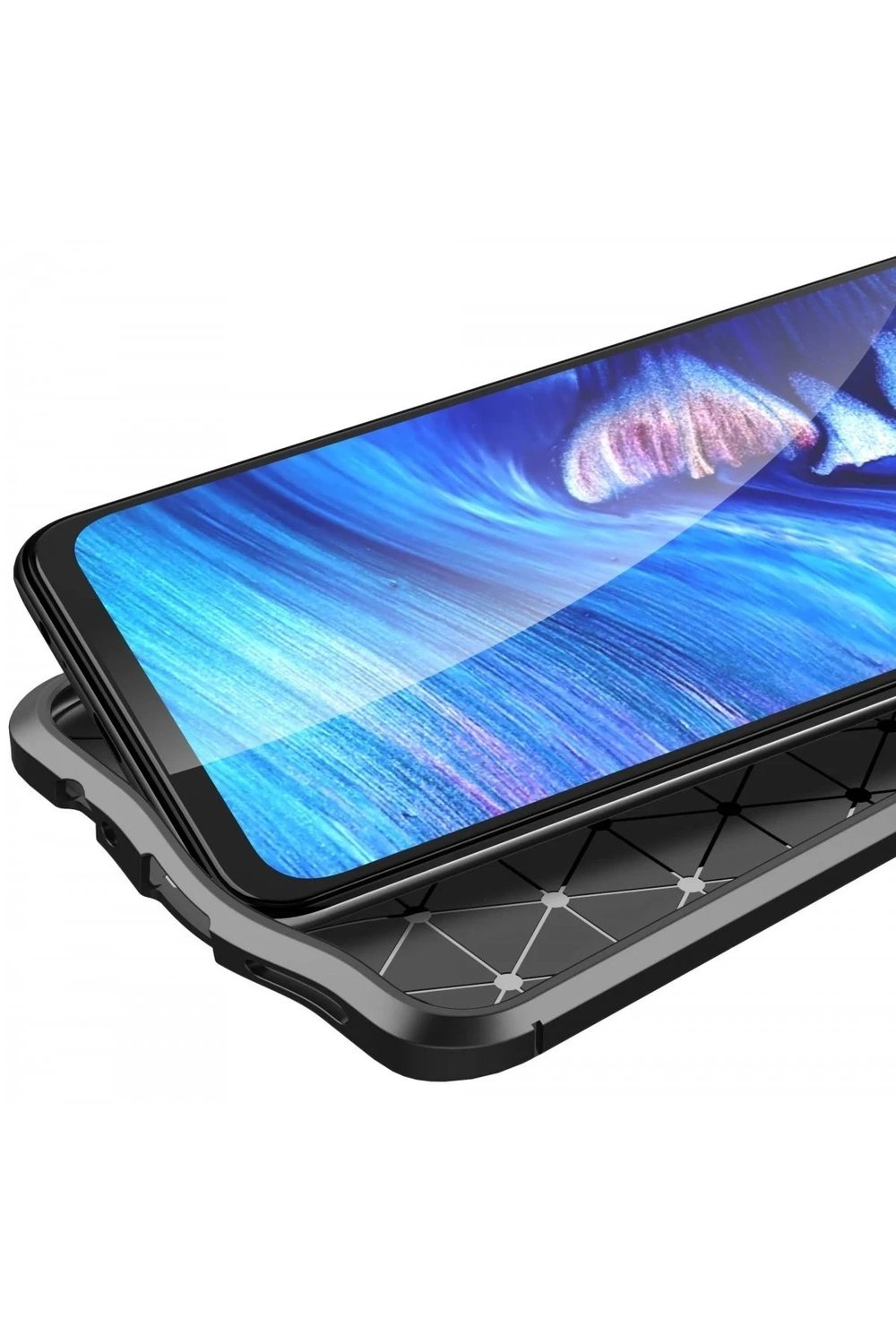 Mey İthalat®   Redmi Note 10 Kılıf Auto Focus Kapak - Kırmızı