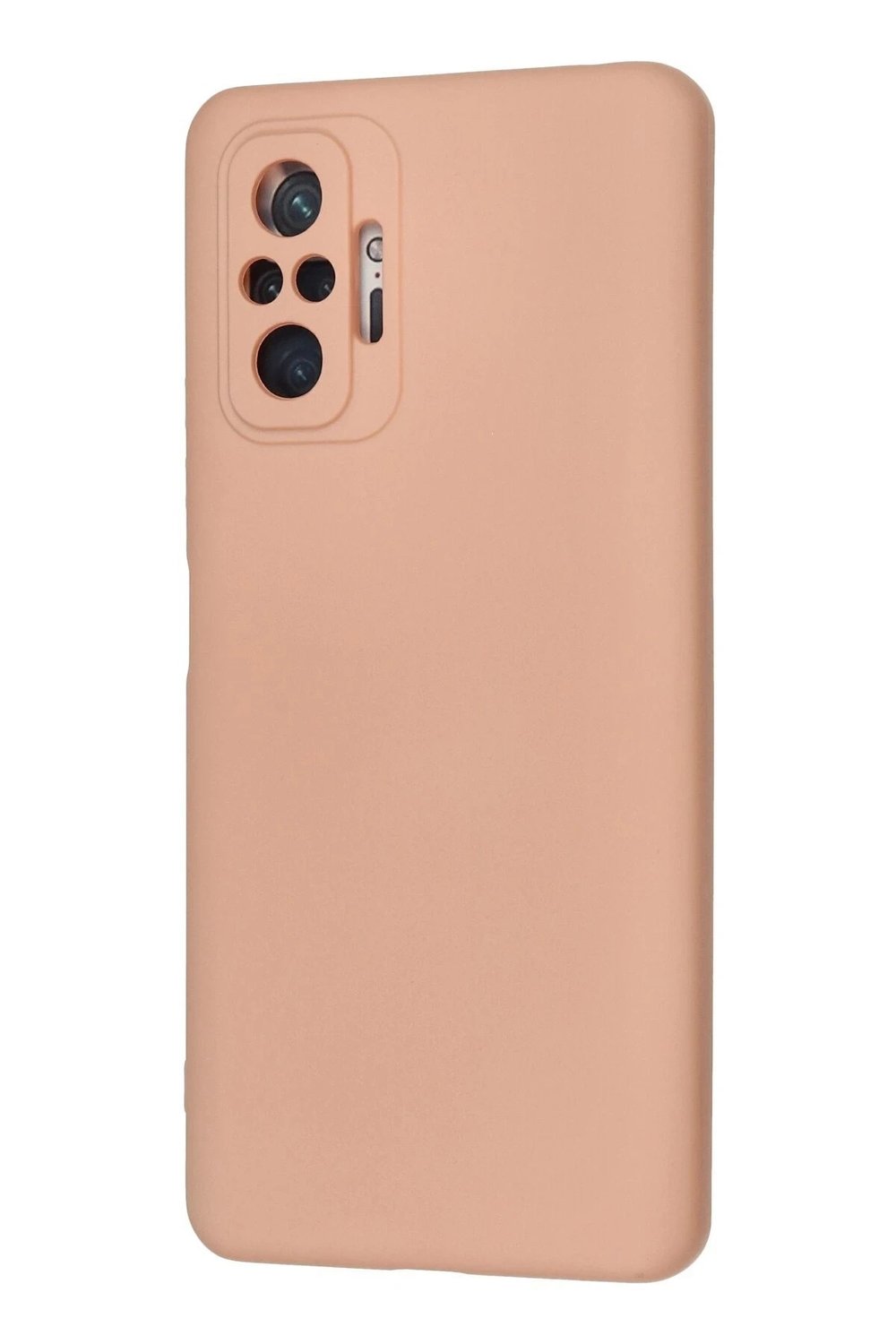 Mey İthalat®   Redmi Note 10 Pro Kılıf Nano içi Kadife Silikon - Pudra