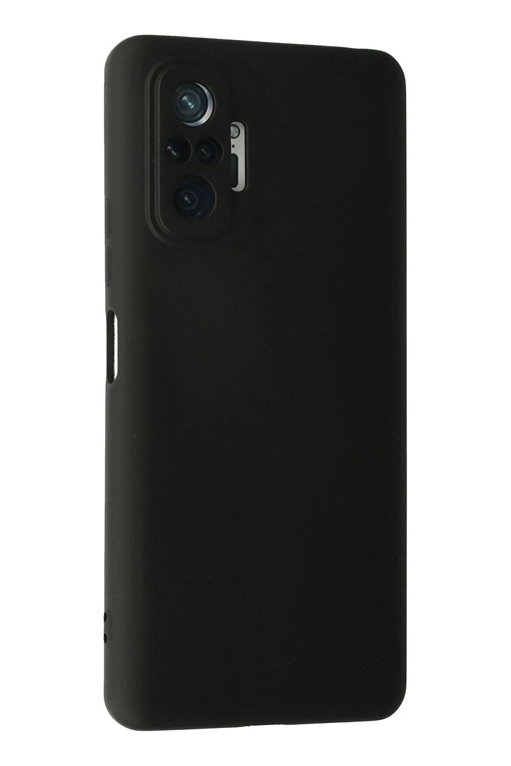 Mey İthalat®   Redmi Note 10 Pro Kılıf Nano içi Kadife Silikon - Siyah