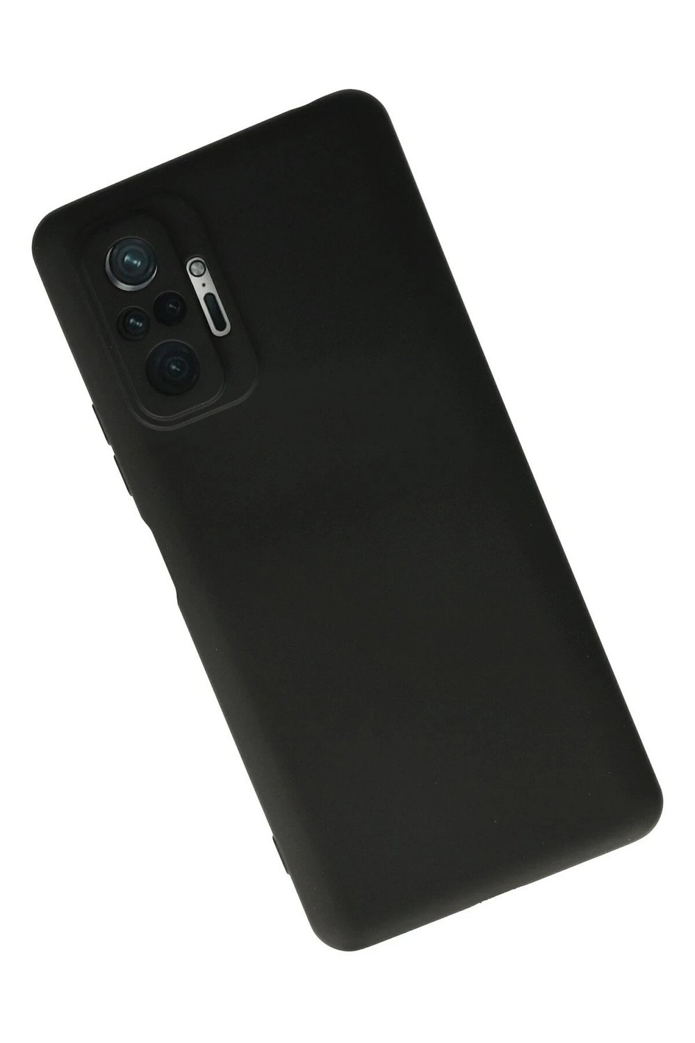 Mey İthalat®   Redmi Note 10 Pro Kılıf Nano içi Kadife Silikon - Siyah