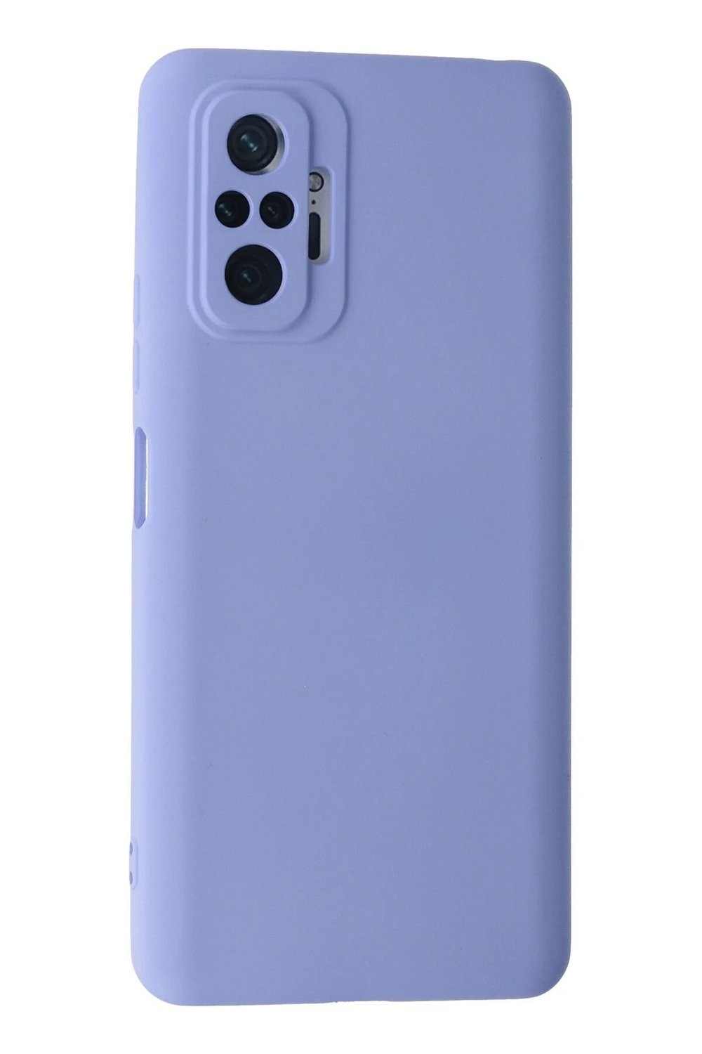 Mey İthalat®   Redmi Note 10 Pro Kılıf Nano içi Kadife Silikon - Lila