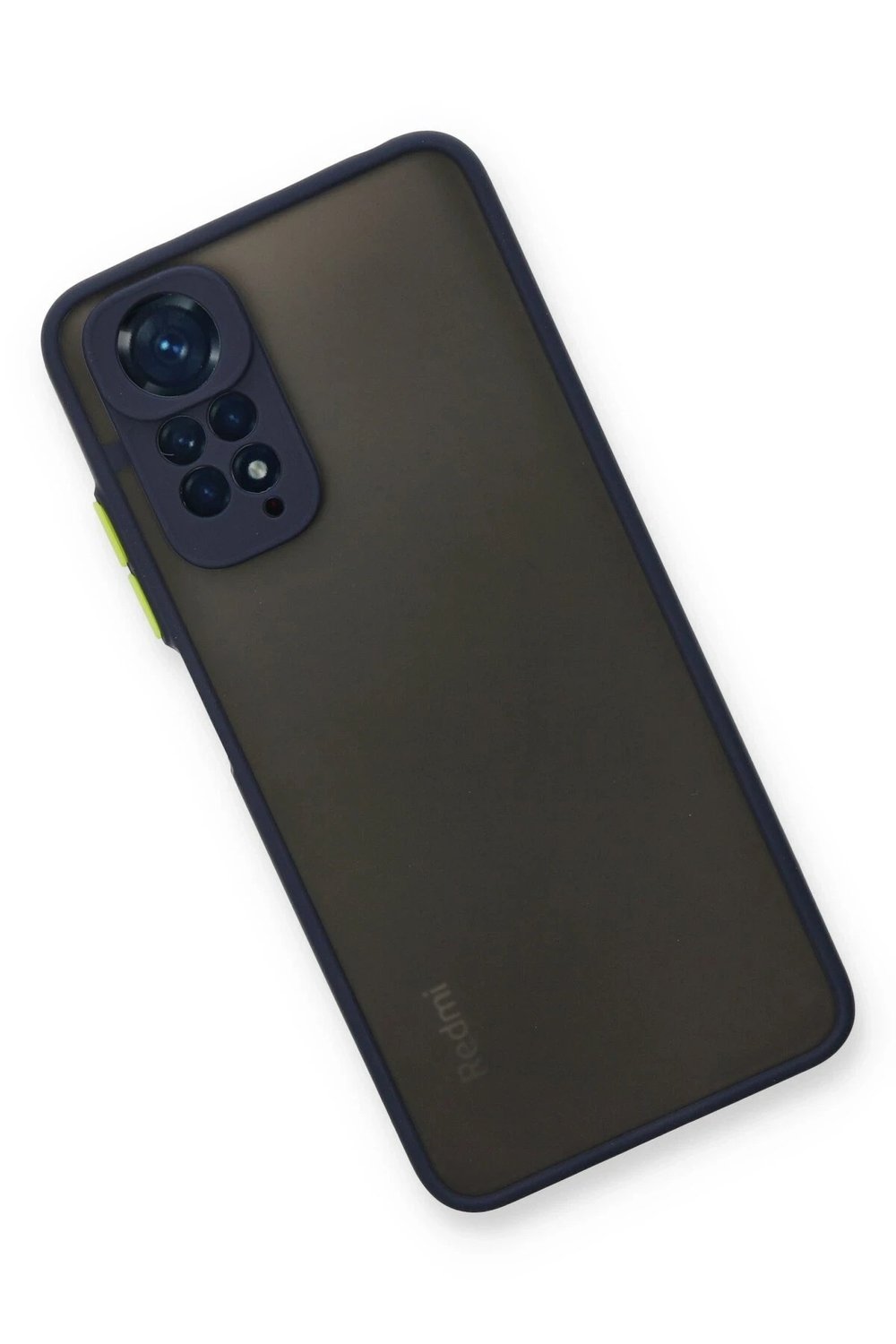 Mey İthalat®   Redmi Note 11 Kılıf Montreal Silikon Kapak - Lacivert