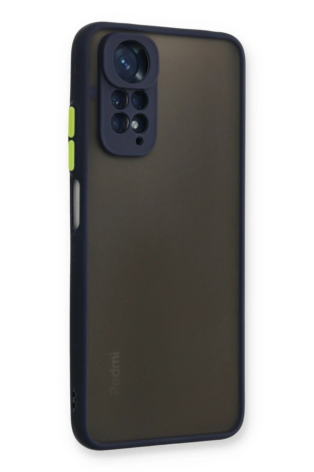 Mey İthalat®   Redmi Note 11 Kılıf Montreal Silikon Kapak - Lacivert