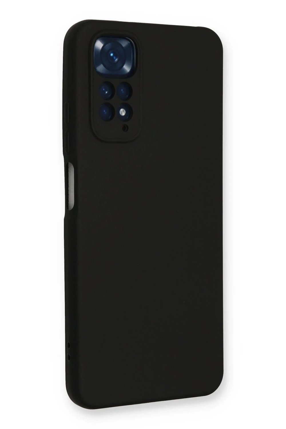 Mey İthalat®   Redmi Note 11 Kılıf Nano içi Kadife Silikon - Siyah