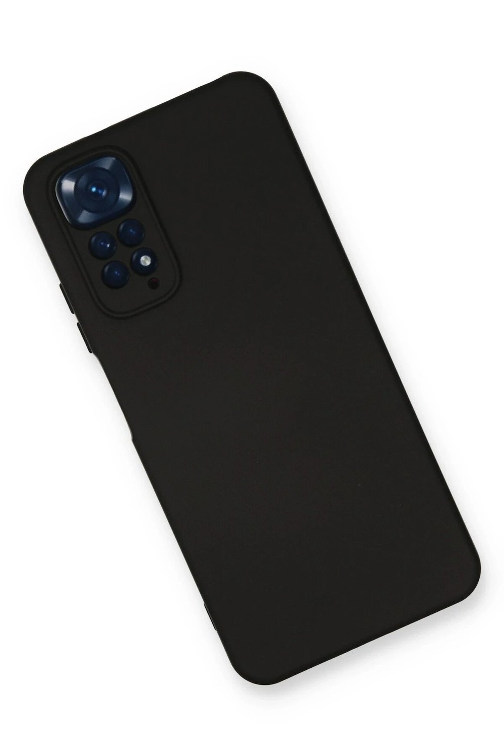 Mey İthalat®   Redmi Note 11 Kılıf Nano içi Kadife Silikon - Siyah