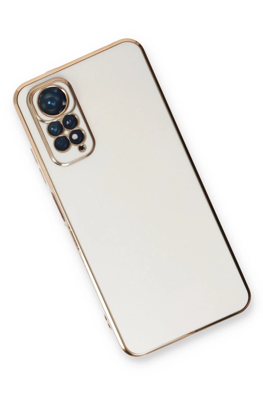 Mey İthalat®   Redmi Note 11 Kılıf Volet Silikon - Beyaz